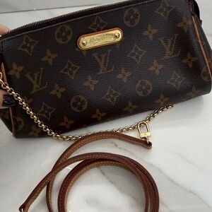 Louis Vuitton Eva Dark Brown Monogram Pochette